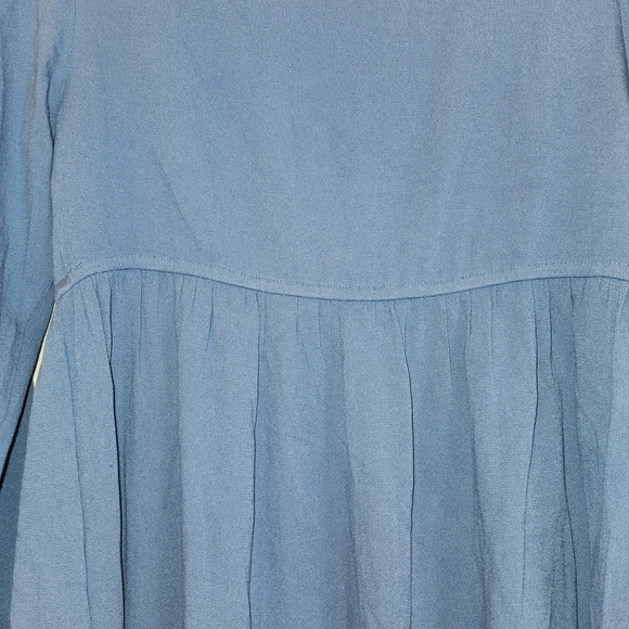 Ariat Tribal Tunic Size S Blue Embroidery & Beading High Low Peasant Bohemian - Picture 8 of 15